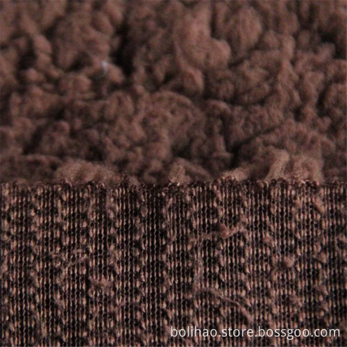 One Side 100% Polyester Sherpa Fleece Fabric